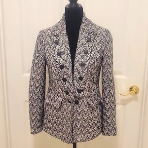 Walter Baker gray and black blazer size 6